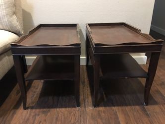 Antique end tables