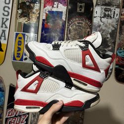 Air Jordan 4 Red Cement Size 8.5 No Box