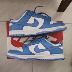 university blue dunks 