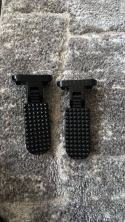 YWG Foldable Foot Pegs for Ebike, Non-Slip Aluminum Passenger Footrests |