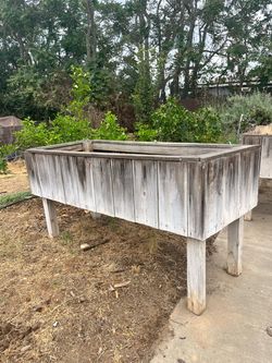 Redwood Raised Bed Garden Boxes