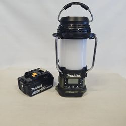 Makita 18V LXT Outdoor Bluetooth Li-Ion Cordless Radio & LED Lantern  813231-1