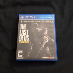 PS4 Game - Last Of Us Remastered 