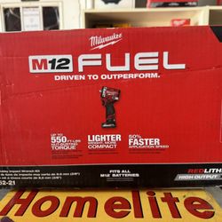 Milwaukee M12 3/8” Impact Wrench