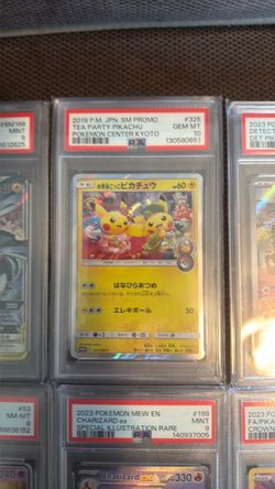 Psa 10 pikachu pokemon