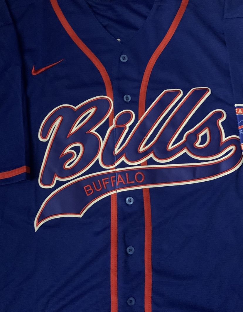 New Stitched Never Worn Buffalo Bills Josh Allen Baseball Custom Jersey Small-2XL