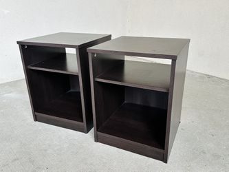A Pair of Side Tables 