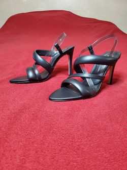 Jessica Simpson Krissta Puffy Stilleto Heels Black