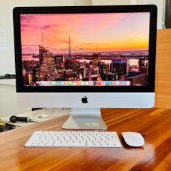 APPLE IMAC 21.5” 4K RETINA 2017 3GHz i5 16GB 256GB SSD Radeon PRO 555 Graphics