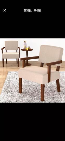 Accent Chair, Cat-Scratch Velvet Living Room Chairs Oversize with Soft Seat and Armrests for Dinning Room Bedroom Reading Room Waiting Room set of 3