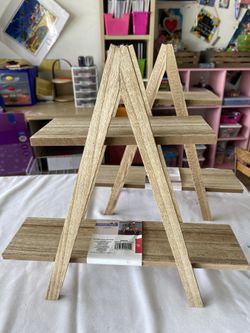 Small Table Top Tiered Shelf