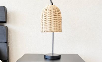 2 Tulum inspired bed side lamp