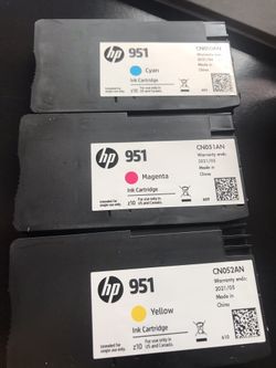 951 ink cyan magenta yellow Jayne. Brand new