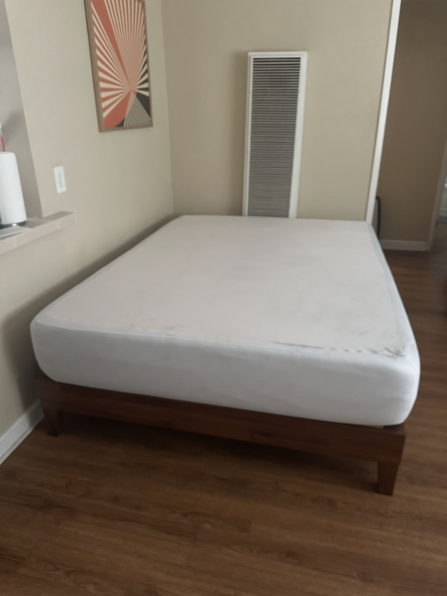 Queen Wood Bedframe Only