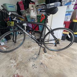 Bicycle And Rack