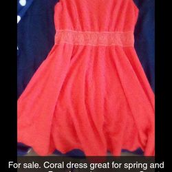 Coral Dress