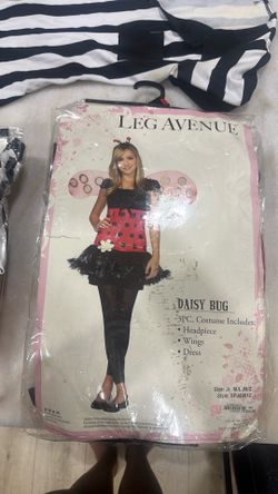 Daisy bug ladybug, costume size Junior, small, medium
