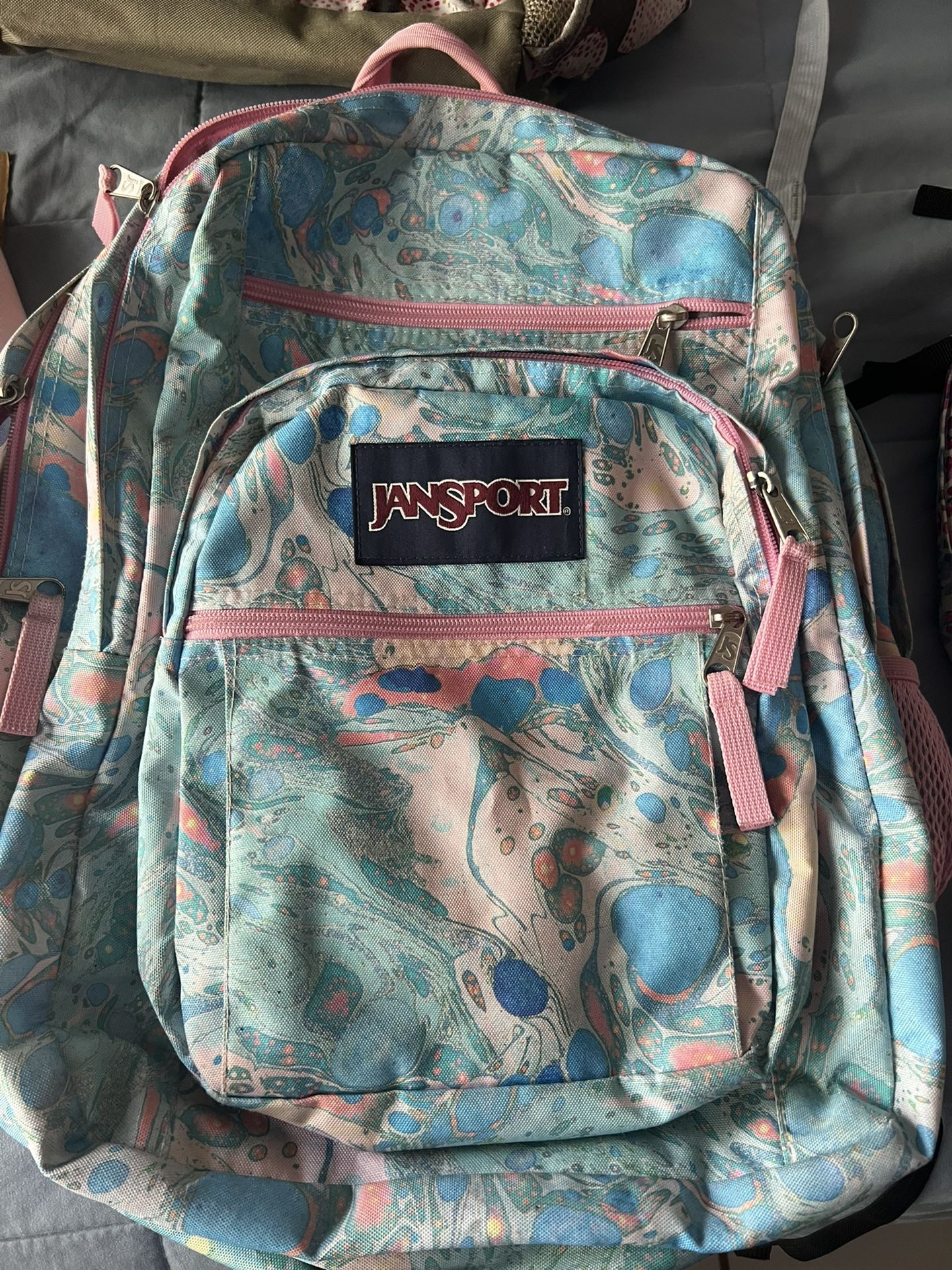 Marble backpack jansport sale