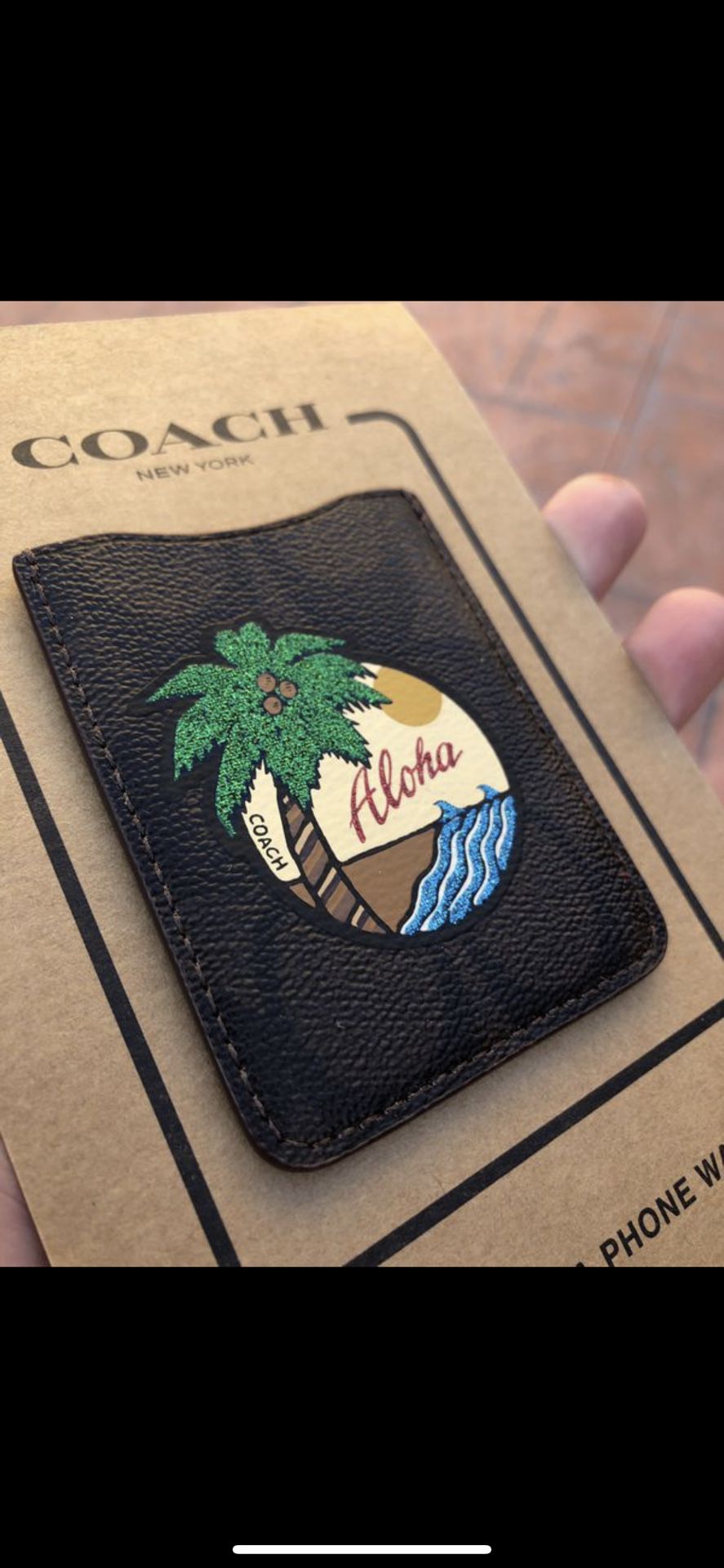 Coach Phone wallet (limited edition)