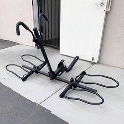 (NEW) $129 KAC (2-Bike) Rack for SUV, Cars, Hatchback Mount fit 2” Anti-Wobble Hitch, Heavy Duty Bicycle Carrier 