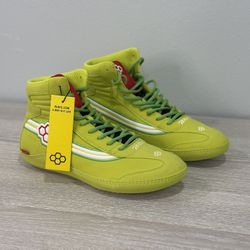  Men’s 10.5 Rudis Electric Green Wrestling Shoes