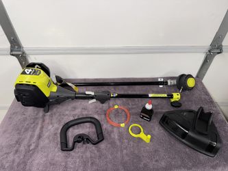RYOBI 4-Stroke 30 cc Attachment Capable Straight Shaft Gas Trimmer