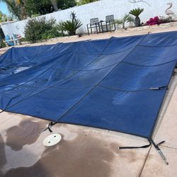 Safety Cover 32  Feet By 16 Feet 