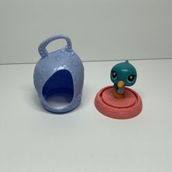 2009 Littlest Pet Shop McDonald's Happy Meal Toy Blue Bird Figure LPS