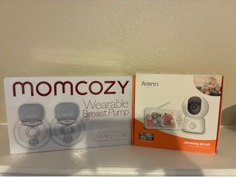 Breast Pump & Baby Camera W/Monitor