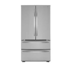 Sept 2021 27 cu ft 4 Door French Door LG Refrigerator with internal water dispenser