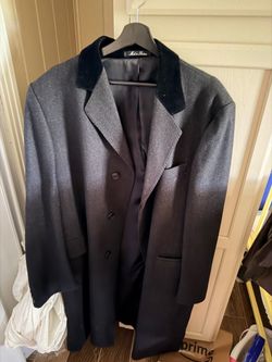 Vintage B. Forman Co. Dark Gray Wool Coat – Excellent Condition