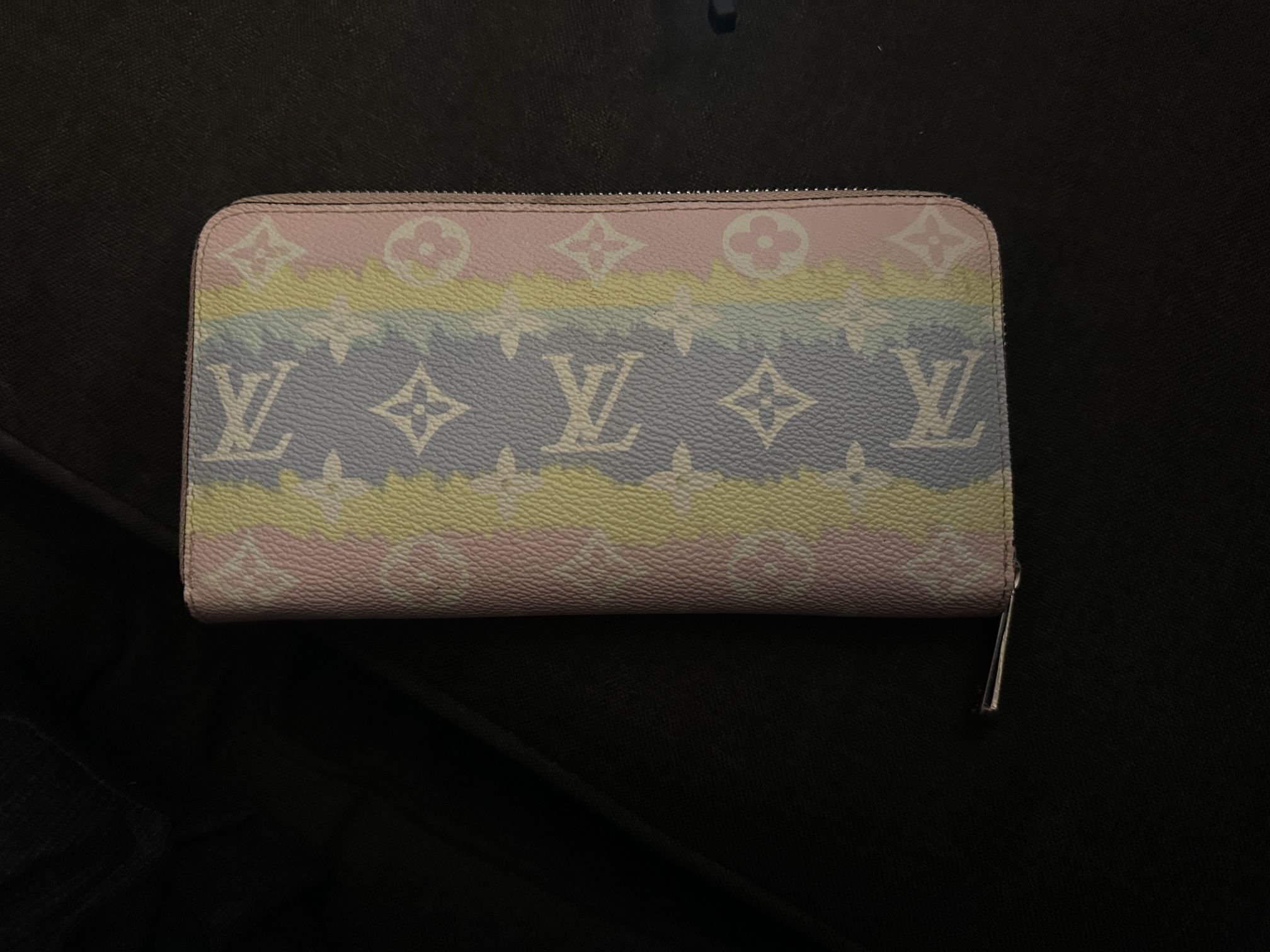 Louis Vuitton Monogram Escape Zippy Wallet Pastel