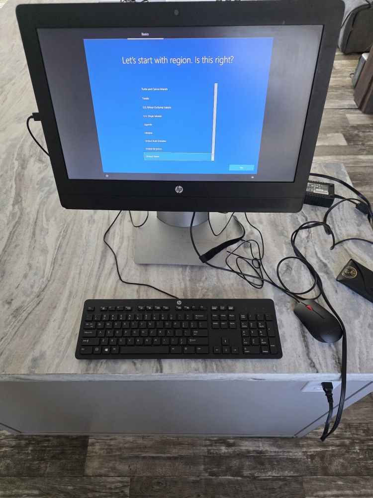 HP ProOne 400 G2 20in AIO Intel Core i5-6500 3.20GHz 4GB factory reset completed