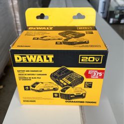 Dewalt 20v Batteries and Charger
