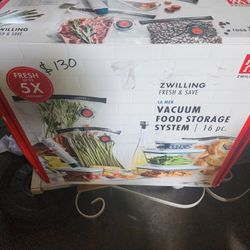Zwilling  Vacuum Food Storage  System 16pcd