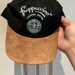 Starbucks Coffee Frappuccino Black Cap Hat Made in USA One Size