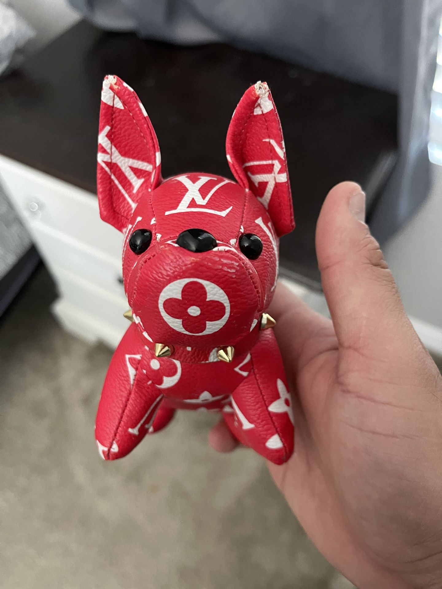 Real Louis Vuitton French Bulldog Keychain for Sale in San Diego, CA -  OfferUp