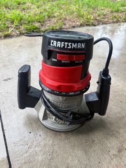Craftsman 1-1/2 HP Fixed Base Router