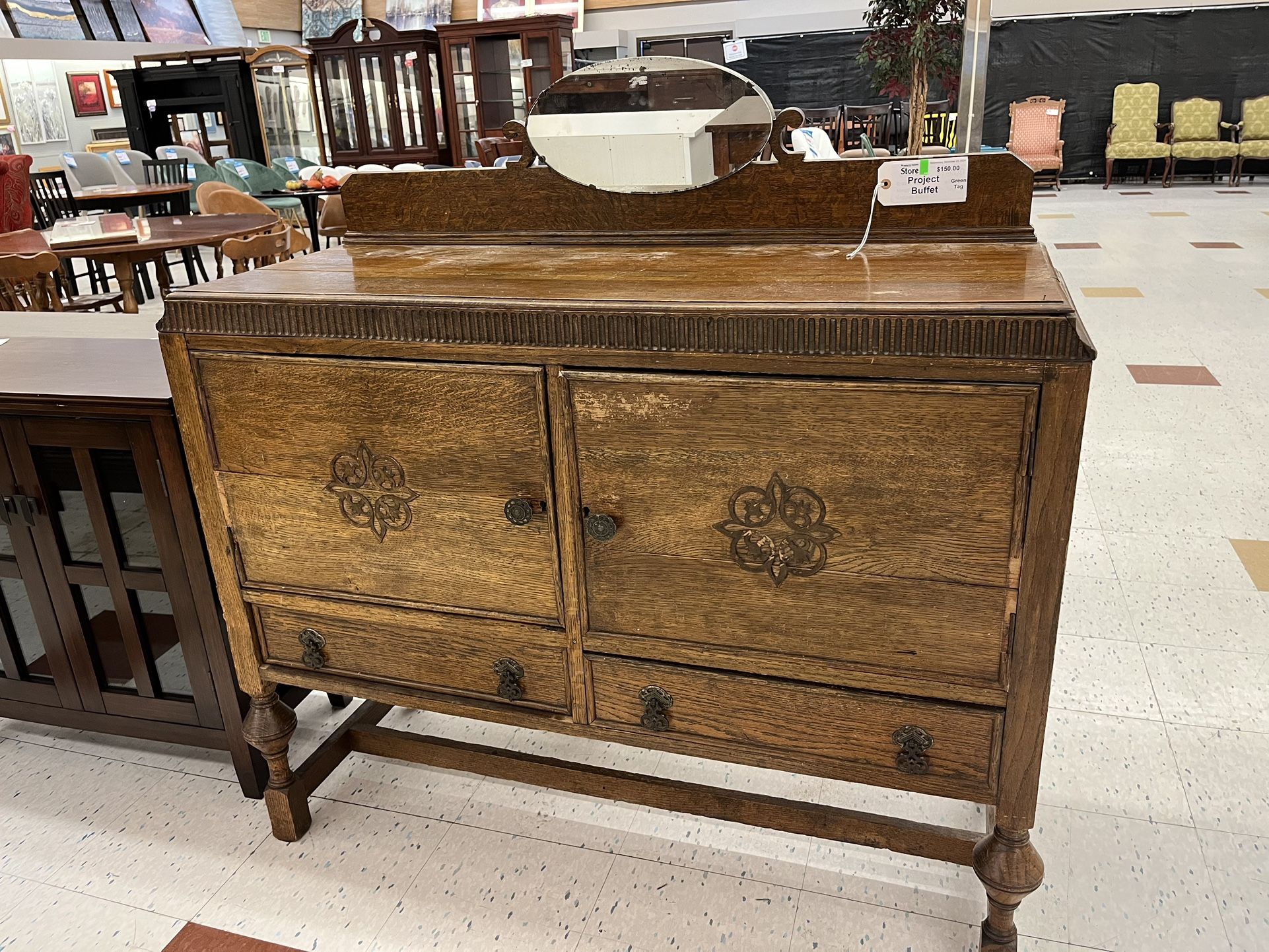 Antique Buffet