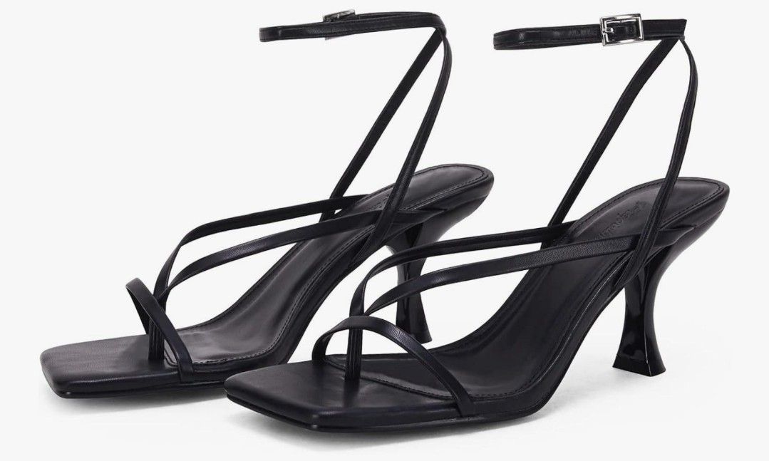 Strappy Low Heels