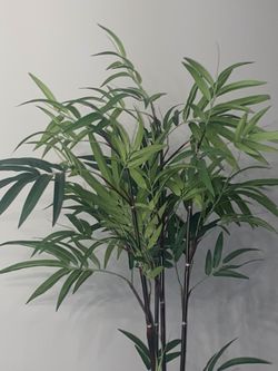 4' Potted Artificial Bamboo Plant