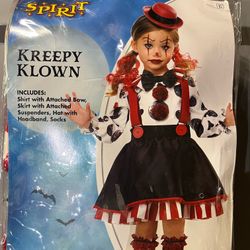 Toddler Kreepy Clown 