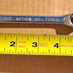 Vintage Action USA 2016A Combination Wrench 
