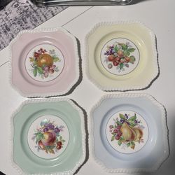 Antique Johnson Bros Old English Plate set of 4