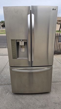 REFRIGERATOR LG STAINLESS STEEL