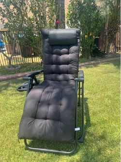 Black Zero Gravity Lounge Chair