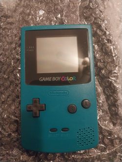 Gameboy Color Teal Cgb-001 