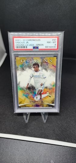 2021-22 Panini Chronicles Soccer Vinicius Jr. Origins Green/5
