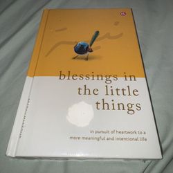 Blessings in the Little Things – Roedah Mansour – Hardcover – Brand New Sealed