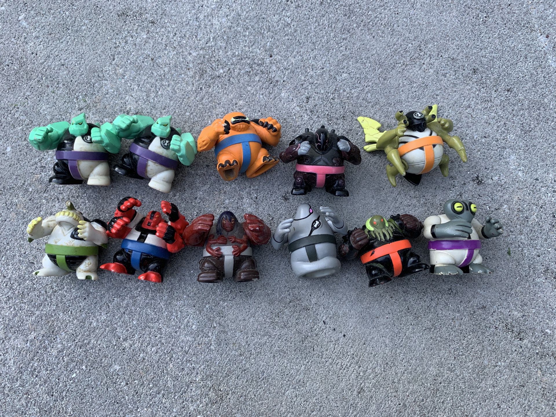 Ben 10 monsters toy action figures